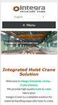 Mobile Screenshot of integra-crane.com
